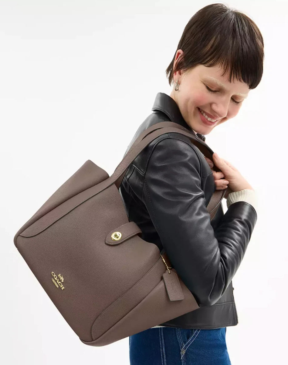 Coach Hadley Turnlock Tote