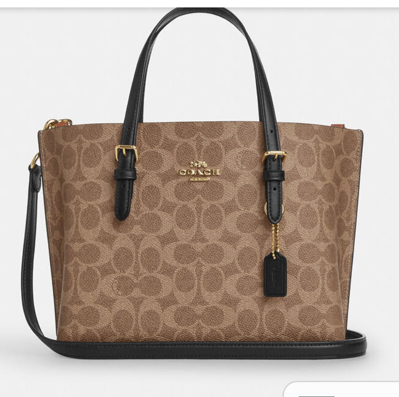 Coach Mollie 25 in Signature Canvas