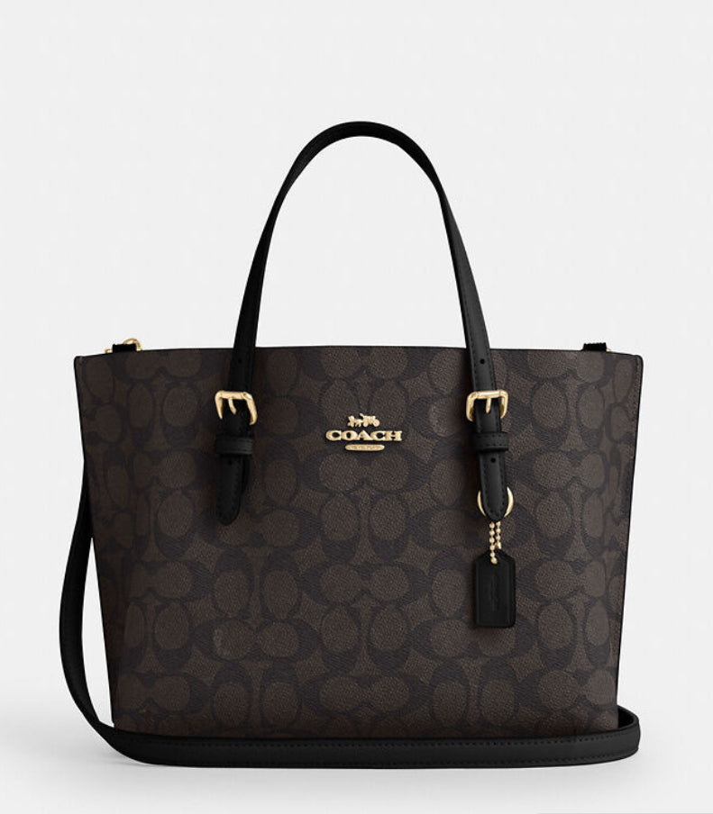 Coach Mollie 25 in Signature Canvas