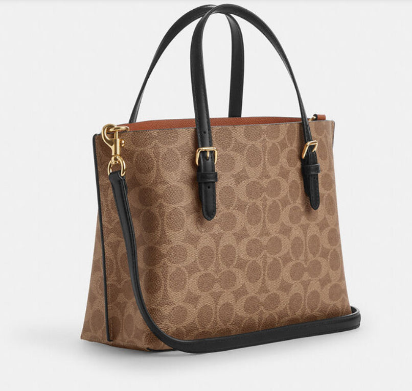 Coach Mollie 25 in Signature Canvas